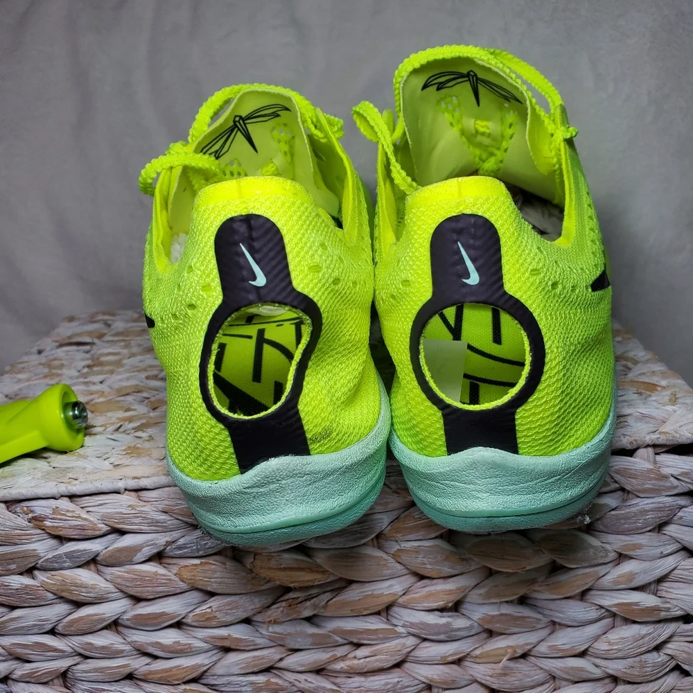 Nike‎ ZoomX Dragonfly Volt Mint Foam With Spikes Tool & Bag Track Men 13 Track
